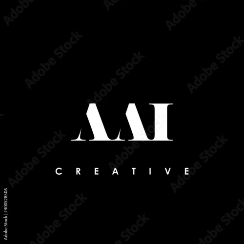 AAI Letter Initial Logo Design Template Vector Illustration photo