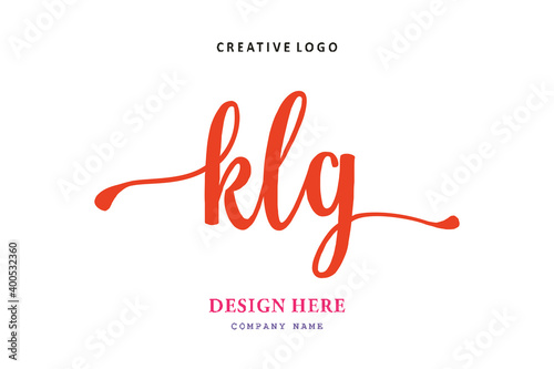 KLG lettering logo is simple, easy to understand and authoritative