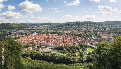 Hann. Münden Panoramablick von der Tillyschanze