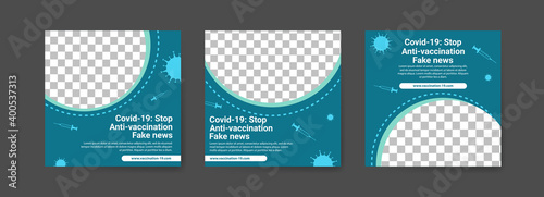 Collection of covid-19 vaccine social media posts. vaccine for covid-19. for the socialization of the covid-19 virus vaccination. covid-19 corona virus vaccine.