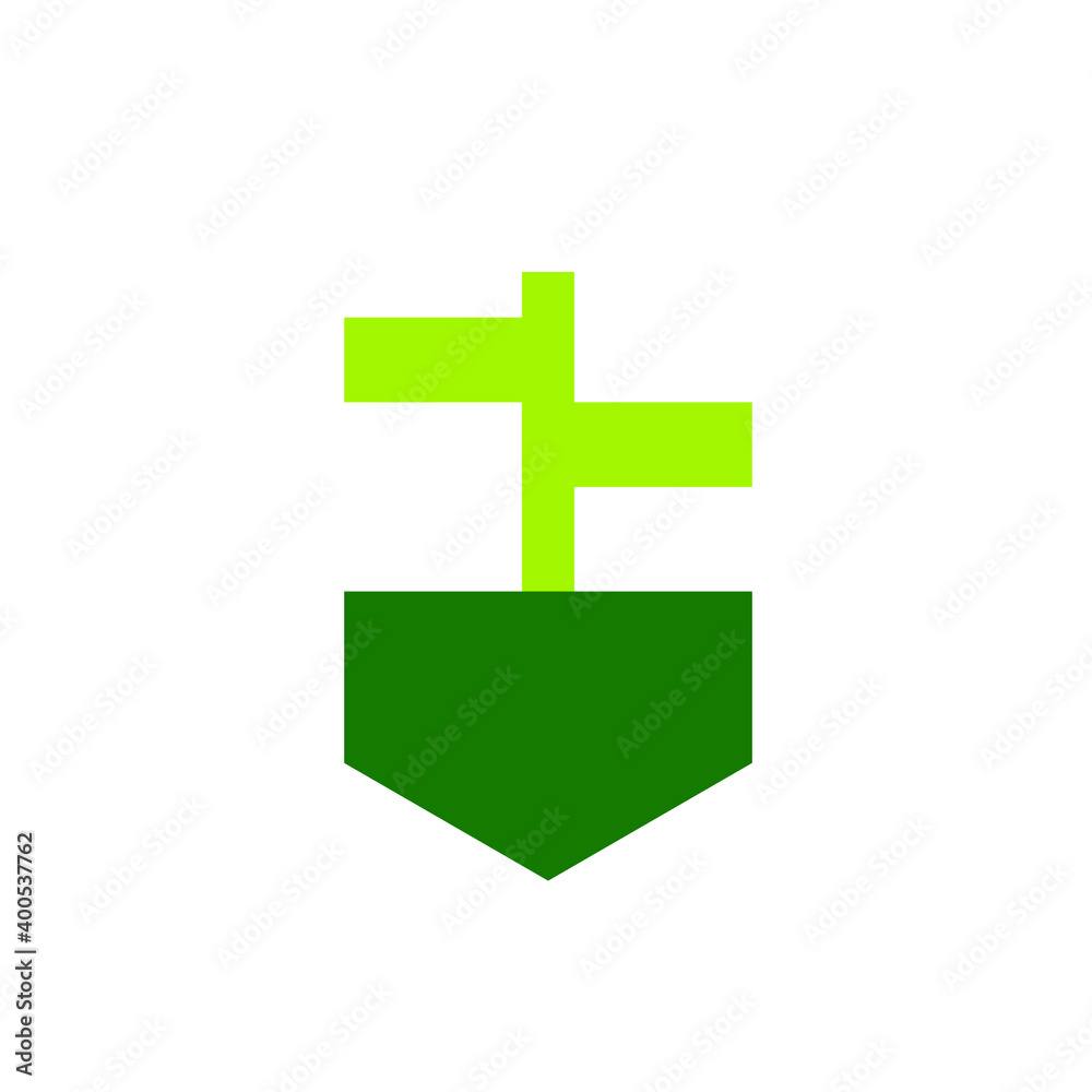 Obraz premium Road Sign Logo Design 