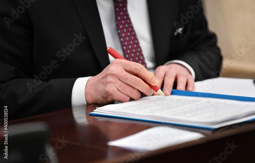 business, pen, hand, writing, document, paper, office, contract, meeting, businessman, people, signature, signing, closeup, close-up, seminar, paperwork, working, sign, table, person, human, job, corp