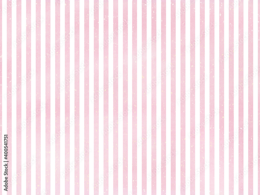 優しくかわいいピンク色と白色の細ストライプ背景 Ilustracion De Stock Adobe Stock