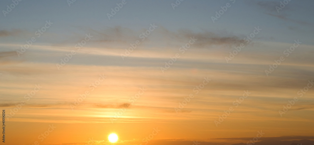 Obraz premium PART OF MULTICOLORED SKY OF GREECE