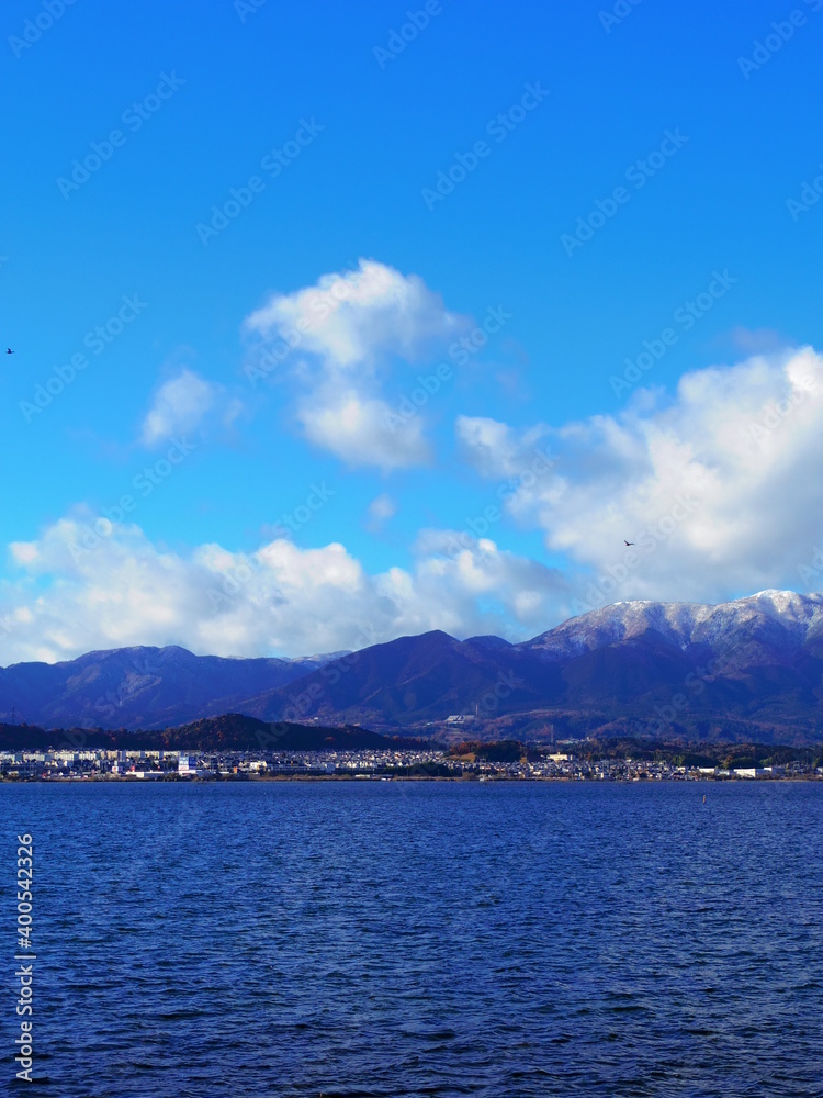 琵琶湖（滋賀県守山市）