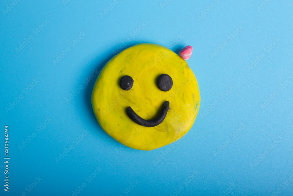 Fototapeta premium Smiley with acne