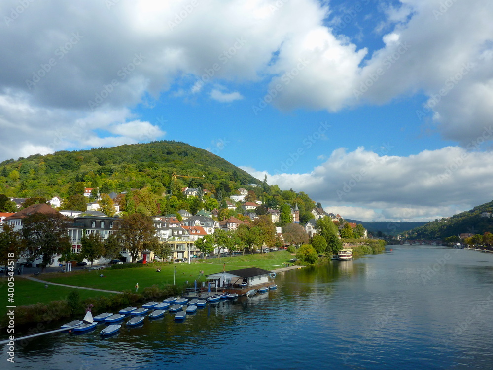 Der Neckar bei Heidelberg