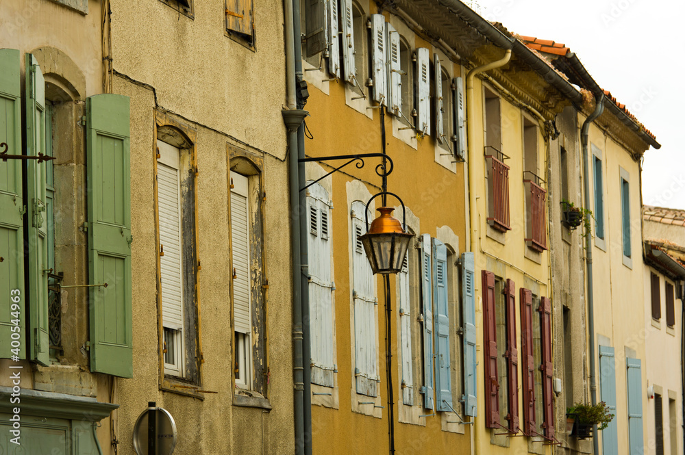 Shutters, Carcassonne, Languedoc-Roussillon-Midi-Pyrénées, France