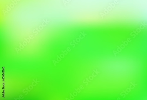 Light Green vector blurred and colored pattern.