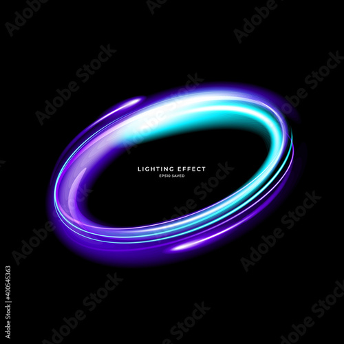 abstract vector neons wave. bright sparkling background.