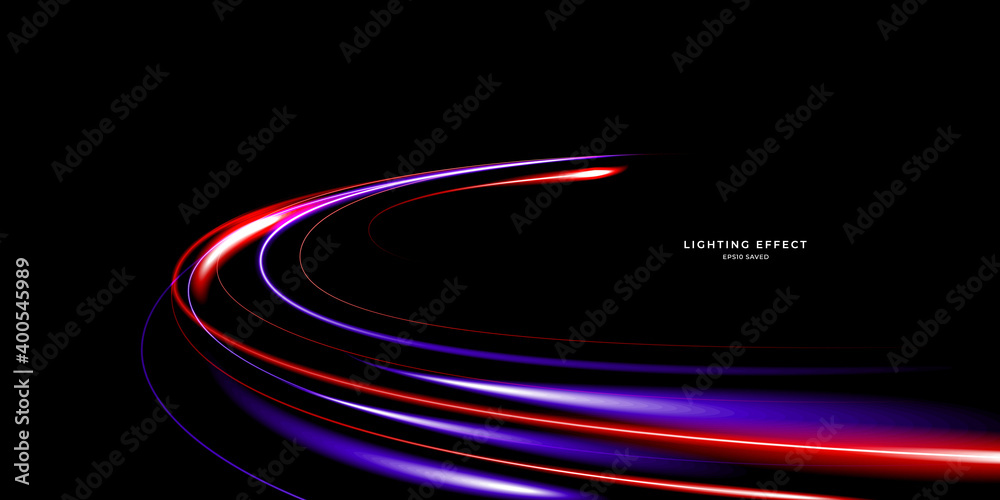 abstract vector neons wave. bright sparkling background.