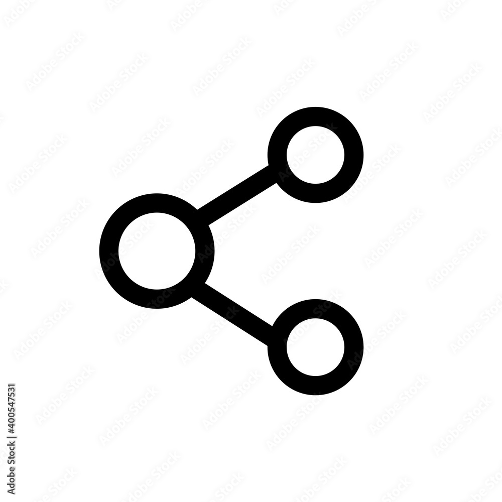 Share icon. Share network sign icon for UI design. vector Share icon. Share network sign icon for UI design. vector