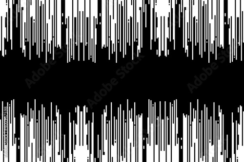 Pixel digital background abstract vector background seamless horizontally. Pixel art 8 bit