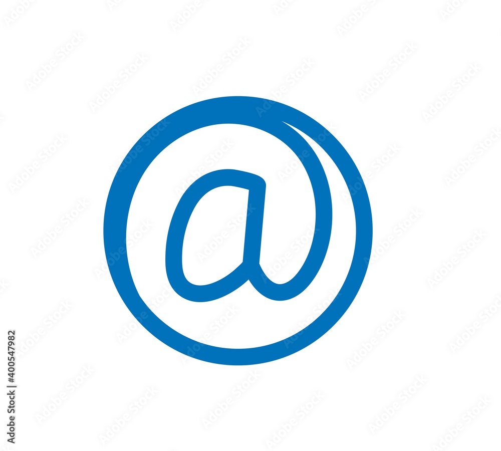 Email symbol. Vector icon, flat design Email symbol. Vector icon, flat design