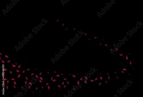 Dark Purple, Pink vector sketch backdrop.