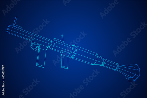Anti-tank rocket propelled grenade launcher - RPG 7