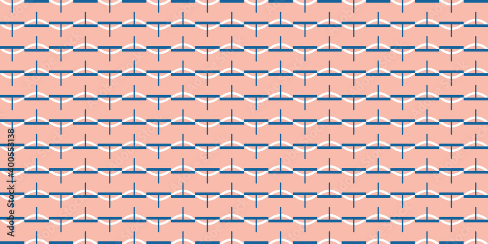 Obraz premium Seamless Pattern geometrical texture, background vector