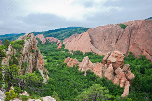 roxborough valley woodlands and rock photo