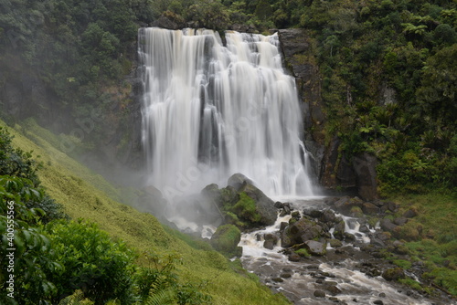 Marokopa Falls on North Island New Zealand