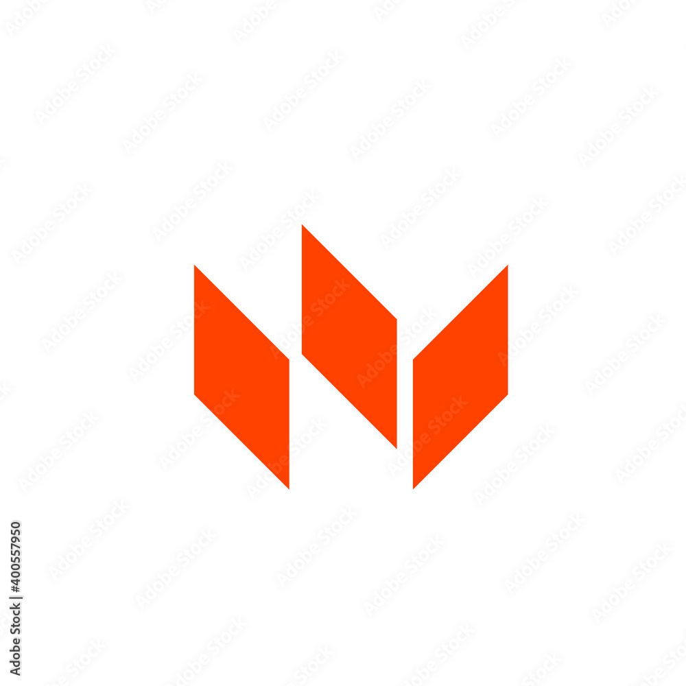 Modern creative NM Logo Design and template Modern creative NM Logo Design and template