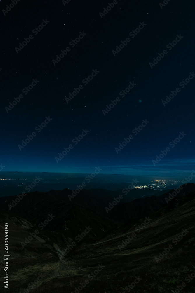 Night view at above goryu