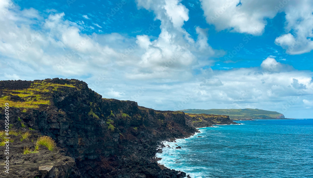 Landscape in Easter Island 