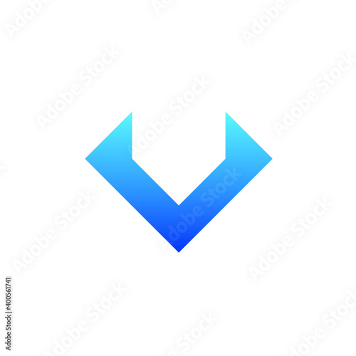 V Logo Design Free Download V Logo Design - GFXLoad