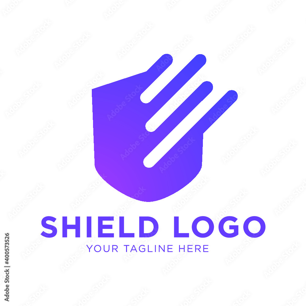 Fast Shield logo designs, design concept, logo, element for template. Fast Shield logo designs, design concept, logo, element for template.