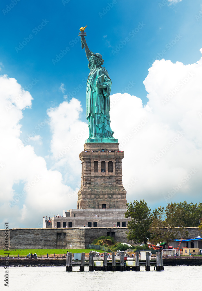 Fototapeta premium Statue of Liberty National Monument in New York.