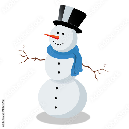 snowman new year 2021