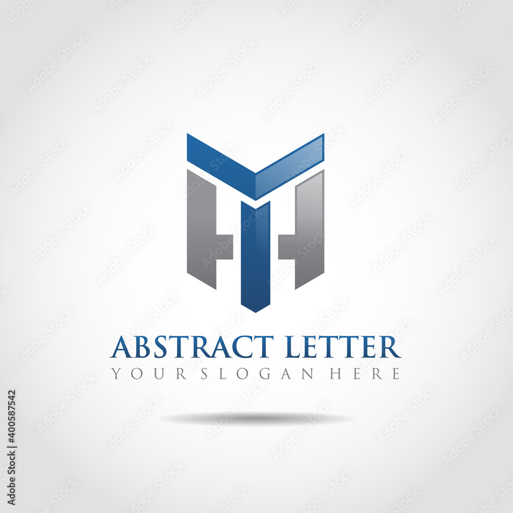 Abstract Letter TH Logo Template. Vector Illustrator Eps.10 Abstract Letter TH Logo Template. Vector Illustrator Eps.10