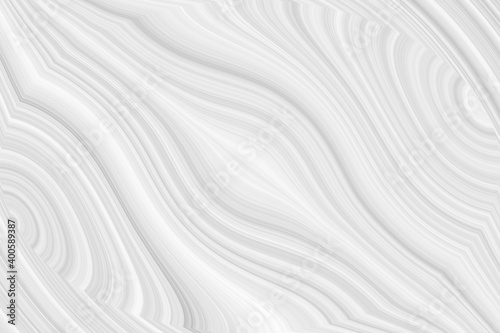 Blurred white background with elements of circles. The texture of volumetric figures for a screensaver or wedding card. Blur with space design.