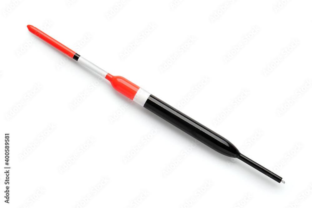 Fishing float on white background Fishing float on white background