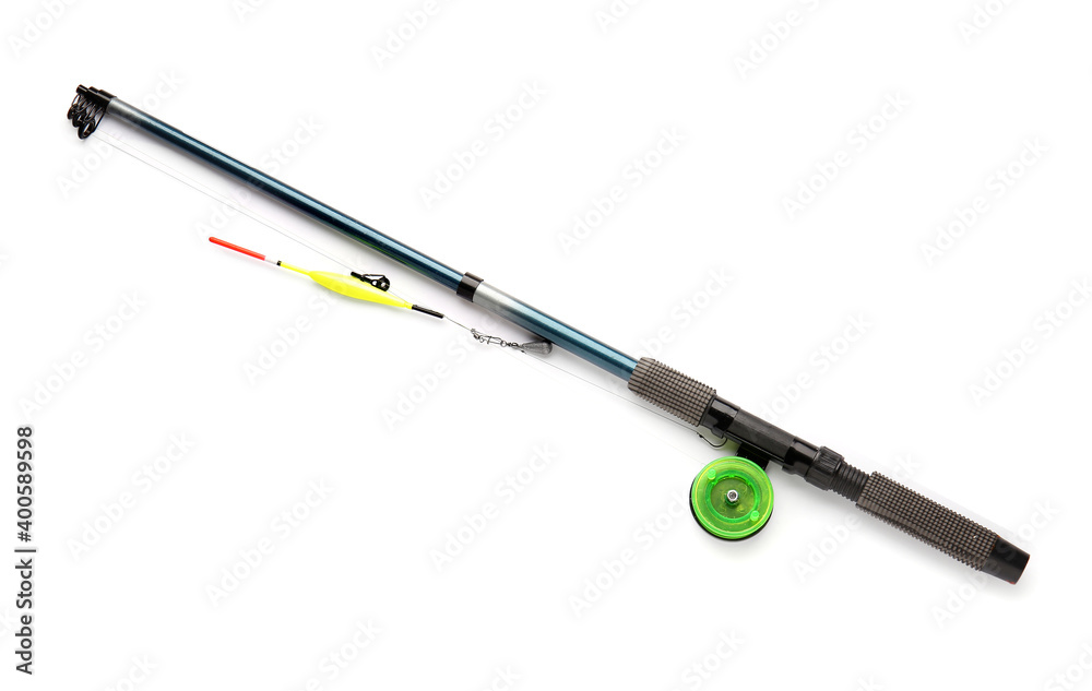 Modern spinning on white background Modern spinning on white background