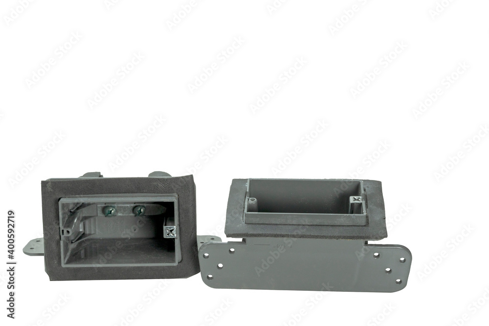 Obraz premium Boxes for sockets and switches