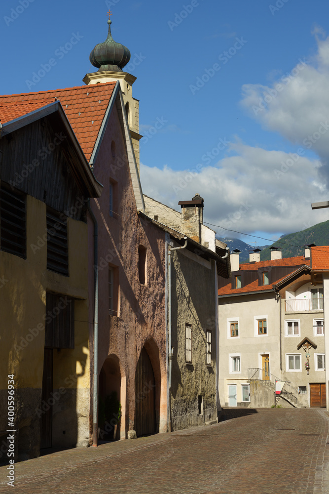 Obraz premium Glorenza, historic village in Venosta valley