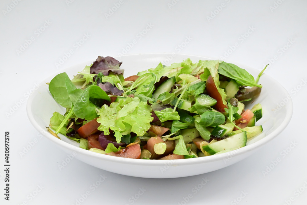 fresh salad in a bowl fresh salad in a bowl