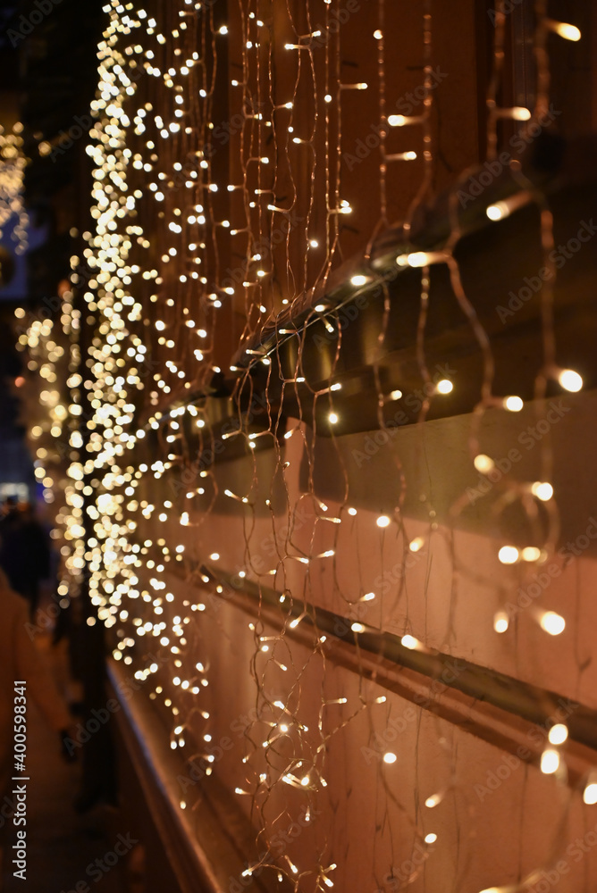 chritmass lights close up chritmass lights close up