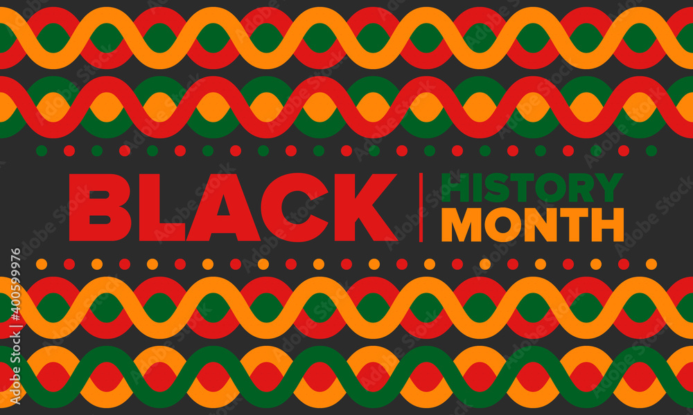 Black History Month. African American History. Celebrated annual. In February in United States and Canada. In October in Great Britain. Poster, card, banner, background. Vector illustration Black History Month. African American History. Celebrated annual. In February in United States and Canada. In October in Great Britain. Poster, card, banner, background. Vector illustration