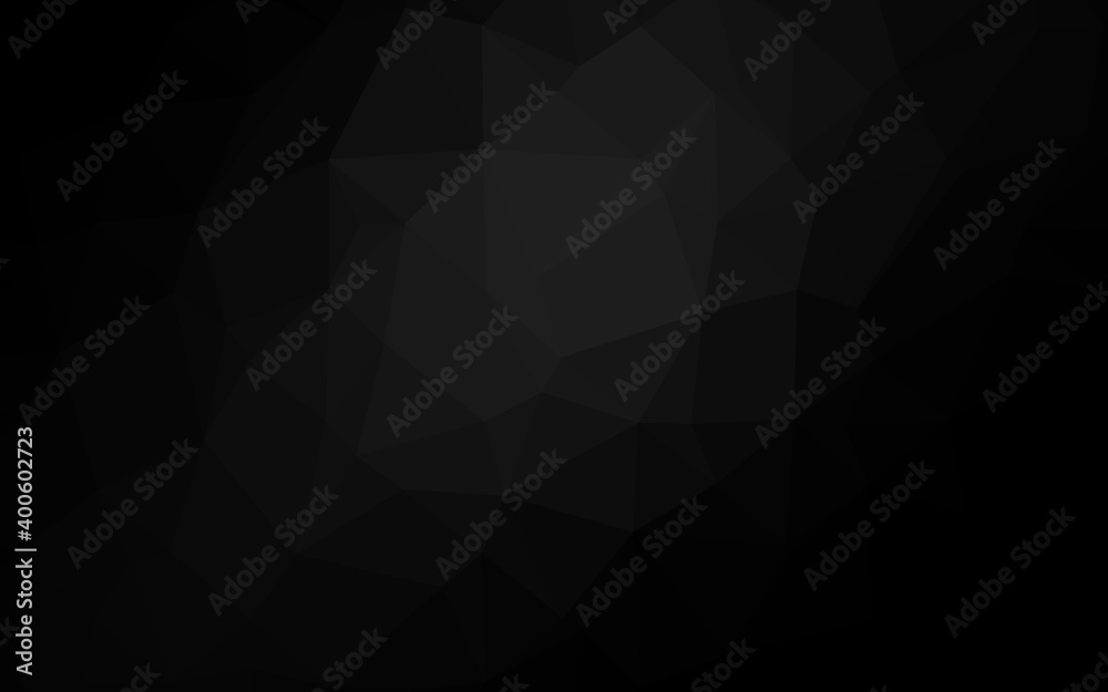 Dark Silver, Gray vector polygon abstract backdrop. Dark Silver, Gray vector polygon abstract backdrop.