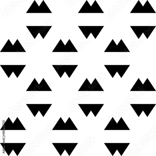 Seamless pattern. Figures vector. Ethnic ornament. Mosaics background. Geometric motif. Folk image. Simple shapes backdrop. Tribal wallpaper. Digital paper, web design, textile print.