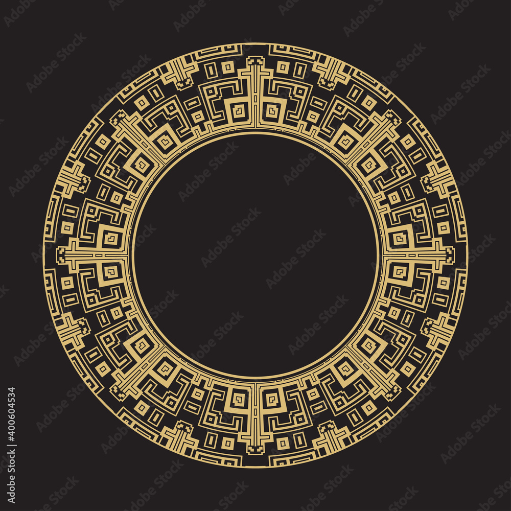 Geometric circular stylish frames.
