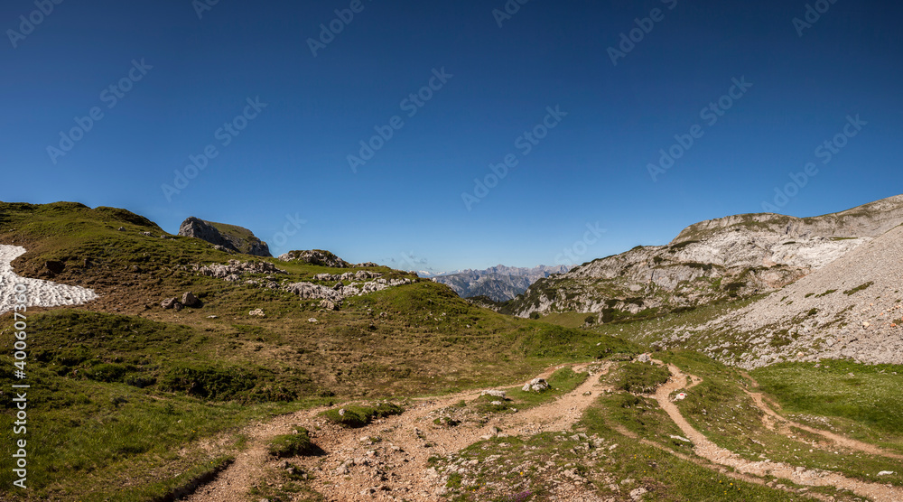 Mountain panorama from Rofanspitze mountain, Rofan, Tyrol, Austria Mountain panorama from Rofanspitze mountain, Rofan, Tyrol, Austria