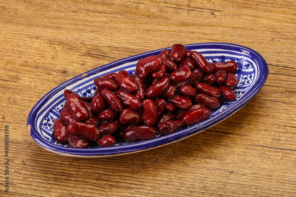 Canned red Kidney in the bowl Canned red Kidney in the bowl