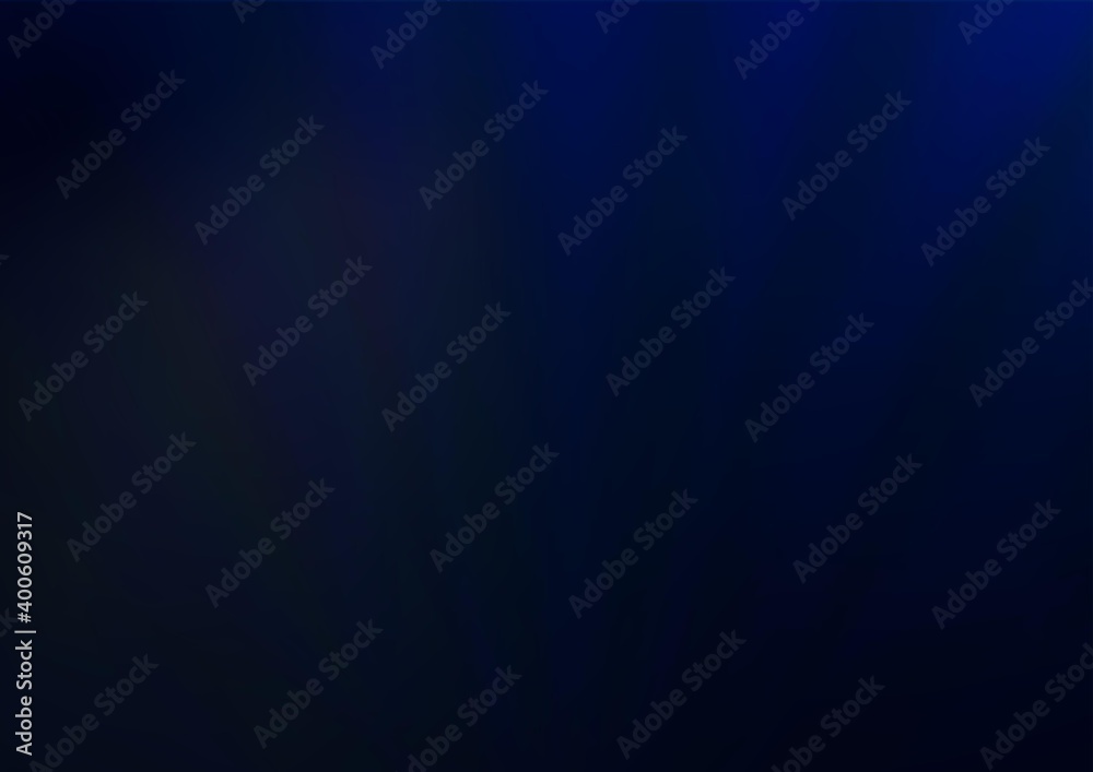 Obraz premium Dark BLUE vector abstract blurred template.