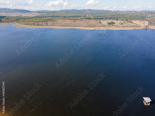 Bakardere Reservoir near town of Ihtiman, Bulgaria photo