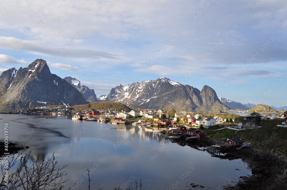 Reine auf den Lofoten in Norwegen