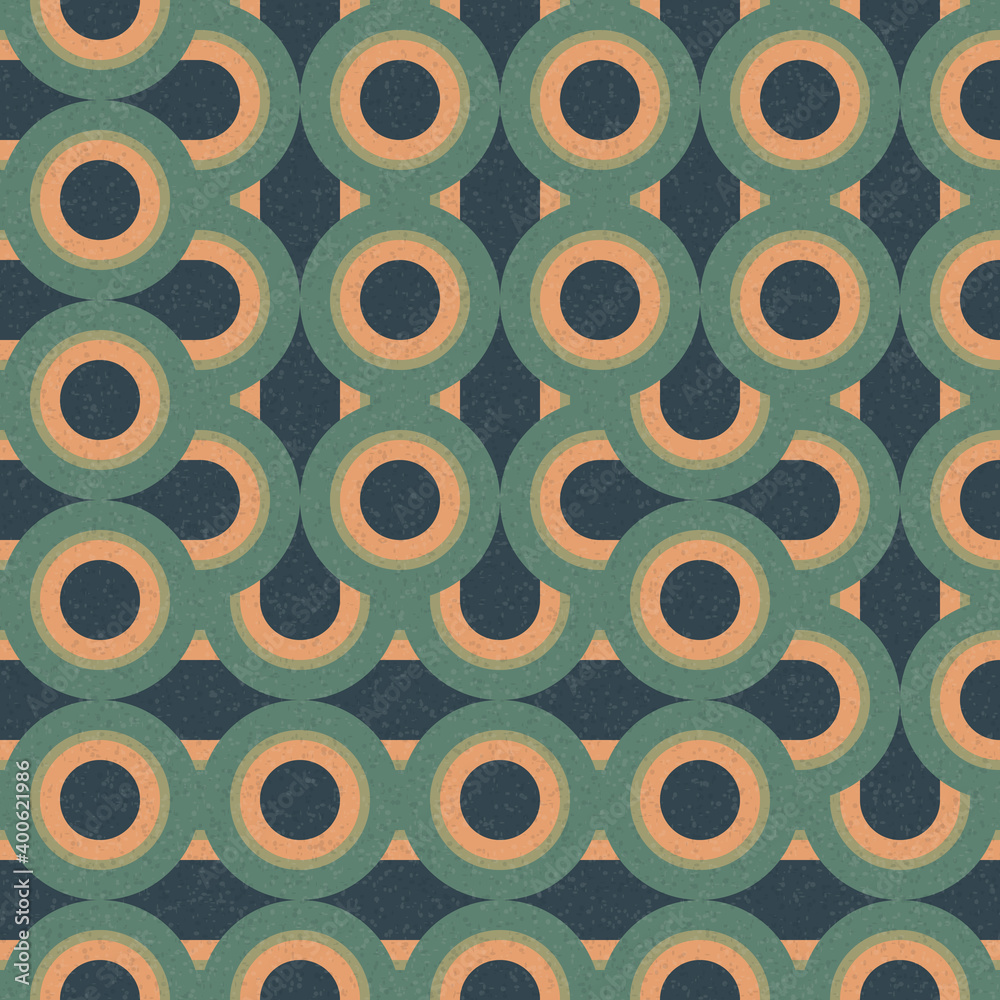Fototapeta premium Abstract Geometric Pattern generative computational art illustration
