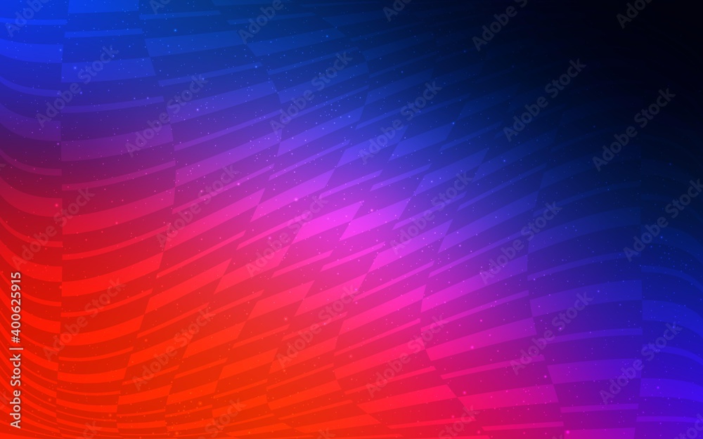 Light Blue, Red vector background with straight lines. Blurred decorative design in simple style with lines. Smart design for your business advert.