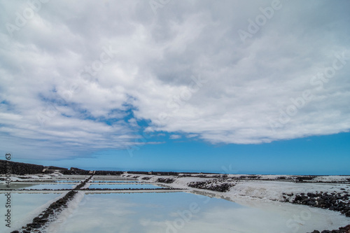 Salt pans at Salinas de Funcaliente